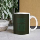 Custom Olive Dark Green Mug