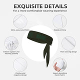 Custom Olive Dark Green Headband
