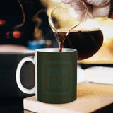 Custom Olive Dark Green Mug