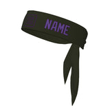 Custom Olive Light Purple Headband