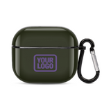 Custom Olive Light Purple AirPods Case (3rd Generation)