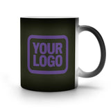 Custom Olive Light Purple Magic Mug