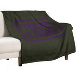 Custom Olive Purple Blanket