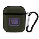 Custom Olive Light Purple AirPods Case