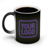 Custom Olive Light Purple Magic Mug