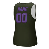 Custom Olive Light Purple Men's Tank Top