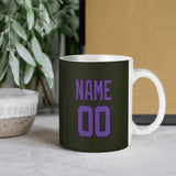 Custom Olive Light Purple Mug