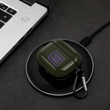 Custom Olive Light Purple AirPods Case (3rd Generation)