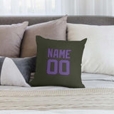 Custom Olive Light Purple Pillowcase