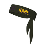 Custom Olive Gold Headband