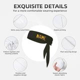 Custom Olive Gold Headband