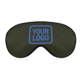 Custom Olive Sky Blue Sleep Mask