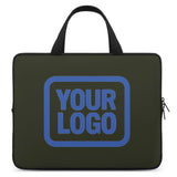Custom Olive Sky Blue Laptop Bag
