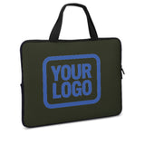 Custom Olive Sky Blue Laptop Bag
