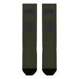 Custom Olive Navy Knee-High Sock