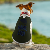 Custom Olive Navy Pet Vest