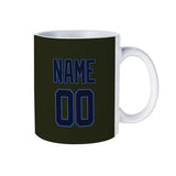 Custom Olive Navy Mug