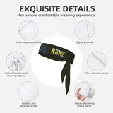 Custom Olive Gold Headband