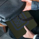 Custom Olive Blue Laptop Bag