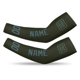 Custom Olive Blue Green Arm Sleeve