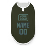 Custom Olive Blue Green Pet Vest