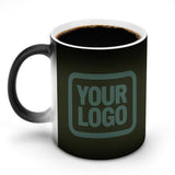 Custom Olive Blue Green Magic Mug