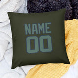Custom Olive Blue Green Pillowcase