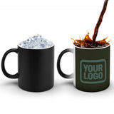 Custom Olive Blue Green Magic Mug