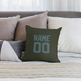 Custom Olive Blue Green Pillowcase