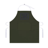 Custom Olive Navy Apron