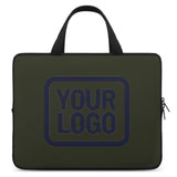 Custom Olive Navy Laptop Bag
