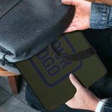Custom Olive Navy Laptop Bag