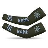 Custom Olive Light Blue Arm Sleeve