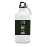 Custom Olive Light Blue Sports Bottle