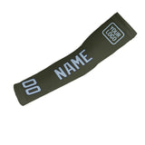 Custom Olive Light Blue Arm Sleeve