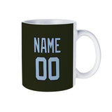 Custom Olive Light Blue Mug