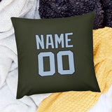 Custom Olive Light Blue Pillowcase