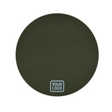 Custom Olive Light Blue Round Table Cloth