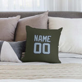 Custom Olive Light Blue Pillowcase