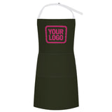 Custom Olive Pink Apron