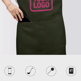 Custom Olive Pink Apron