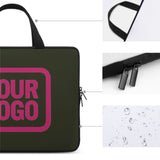 Custom Olive Pink Laptop Bag