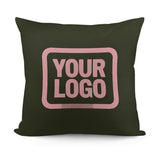 Custom Olive Light Pink Pillowcase