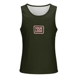 Custom Olive Light Pink Men's Tank Top