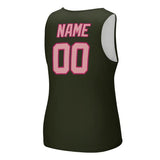 Custom Olive Light Pink Men's Tank Top