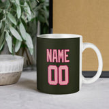 Custom Olive Light Pink Mug