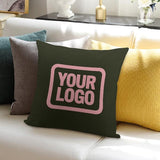 Custom Olive Light Pink Pillowcase