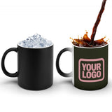 Custom Olive Light Pink Magic Mug