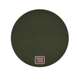Custom Olive Light Pink Round Table Cloth