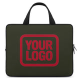 Custom Olive Red Laptop Bag